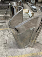 Panneau de séparation décoratif en aluminium, écran de confidentialité en métal, découpe laser personnalisée pour jardin et patio