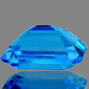 Topacio Azul Suizo Natural, Impecable, VVS, Gema Suelta, Alto Brillo, Extraído de la Tierra, Color Intenso, Para Joyería, Venta al Por Mayor - Product Image 2