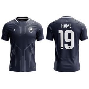 Camiseta de Fútbol para Hombre, Cuello en V, Manga Corta, Sublimación Personalizada, 100% Poliéster, Secado Rápido, Transpirable, Copa Mundial de Fútbol 2026 - Product Image 3