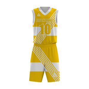 Ensembles d'uniformes de basketball unisexes légers et de haute qualité 2026 en gros, avec logo personnalisé, respirants et imprimés, vêtements de sport - Product Image 2