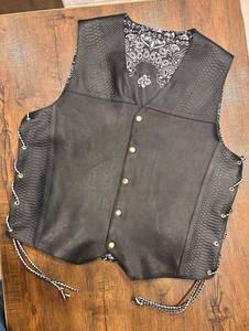 Nouvelle Tendance 2026 – Gilet de Moto en Cuir Véritable pour Homme, Coupe-Vent, Grande Taille, Gilet de Course de Sécurité, Imperméable et Respirant, Personnalisable - Product Image 6