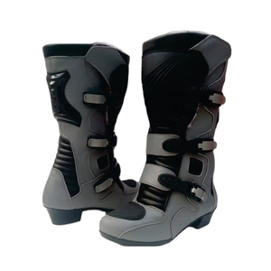 Meilleure vente : Chaussures de moto personnalisées avec votre propre logo, matériaux de qualité, fabrication professionnelle. - Product Image 2