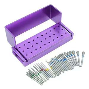 Juego completo de fresas para pulido y acabado dental, kit profesional de instrumentos dentales rotatorios para resina compuesta y cerámica. - Product Image 3