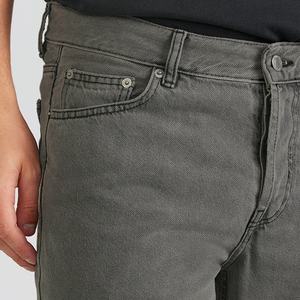 Jeans de Mezclilla Negros de Alta Calidad, Estilo Gótico, Corte Holgado, Bordado de Calavera, Casuales para Uso Diario, Estilo Urbano, Pierna Ancha, Rotos, para Hombre - Product Image 5