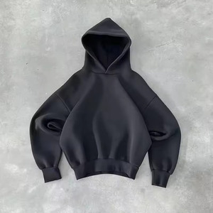 Sudaderas con capucha de felpa de primera calidad, estilo boxy, para hombre, de doble capa, para uso urbano, fabricante OEM, proveedor de marca privada. - Product Image 4