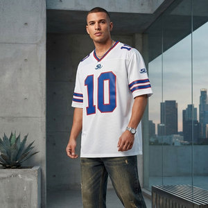 Custom Made American Football Jerseys Customized Team <b>Name</b> Short Sleeve Lightweight Moisture-Wicking Breathable Sportswear - Product Image 1
