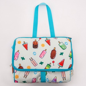 Bolsa térmica para el almuerzo con diseño de helado, plegable, aislante, de gran capacidad - Product Image 6