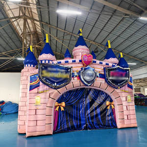 Castillo Inflable Kingdom Palace, Castillo Inflable para Niños, Decoración para Eventos y Espectáculos - Product Image 1