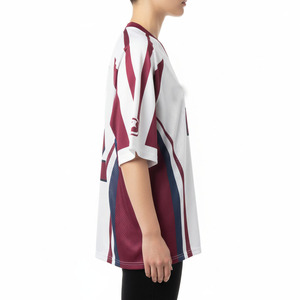 Prix de gros, uniforme de football américain de qualité supérieure, 100% polyester, tissu en maille imprimé par sublimation, nom d'équipe personnalisé, unisexe - Product Image 2