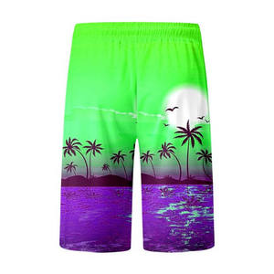 Pantalones Cortos de Verano para Hombre, Estilo Urbano, Impermeables, Resistentes al Viento, Transpirables, Ecológicos, de Secado Rápido, Cintura Media, Cierre con Cordón - Product Image 2