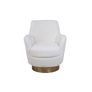 Poltrona Girevole Teddy, Comoda Sedia da Lettura per Soggiorno e Camera da Letto, Poltrona con Braccioli - Product Image 2