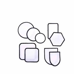 Parches de sublimación al por mayor de poliéster, diseña tus propios parches en blanco personalizados para coser o estampar con prensa de calor - Product Image 4