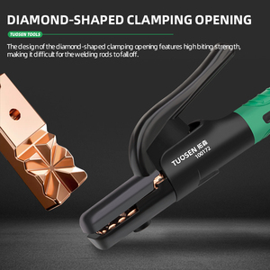 <span class=keywords><strong>Pince</strong></span> anti-brûlure de qualité industrielle Accessoires de pistolet de soudage <span class=keywords><strong>à</strong></span> l'arc <span class=keywords><strong>à</strong></span> l'argon <span class=keywords><strong>Pince</strong></span> <span class=keywords><strong>à</strong></span> <span class=keywords><strong>souder</strong></span> en cuivre avec poignée en <span class=keywords><strong>plastique</strong></span> pour poignée - Product Image 2