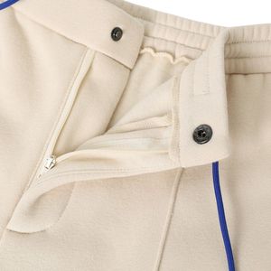 Pantalones de Forro Polar Plegado Neutral Sigma Gamma Rho para Mujer, Pantalones Deportivos Anchos Casuales, Cómodos y Cálidos, Ropa de Estar por Casa, Logotipo Personalizado OEM ODM - Product Image 4