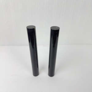 กระบอกเขาควายแท้ม้วนสีดำธรรมชาติสีดำสำหรับทำแสตมป์มีดด้ามสินค้า OEM - Product Image 1