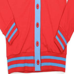 <b>Long</b> Sleeves College University Knitted <b>Cardigan</b> <b>Sweater</b> - Product Image 2