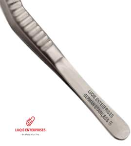 Pince à tissus vasculaires Debakey, style baïonnette, instrument chirurgical en acier inoxydable, pince médicale de précision délicate - Product Image 3