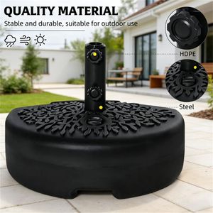 Supporto e Base per Ombrellone da Esterno per Patio e Terrazzo (Solo Base) - Product Image 2
