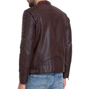 Chaquetas de Cuero para Hombre, Estilo 2026, Servicio OEM, Logotipo Frontal, Alta Calidad, Precio al por Mayor, Nueva Llegada - Product Image 4