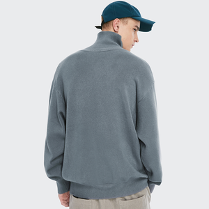 Custom OEM & ODM Long Sleeve Knitted Men <b>Sweater</b> Pullover Knitwear Turtle Neck Winter <b>Plus</b> <b>Size</b> Kint Oversized <b>Sweater</b> Men - Product Image 4