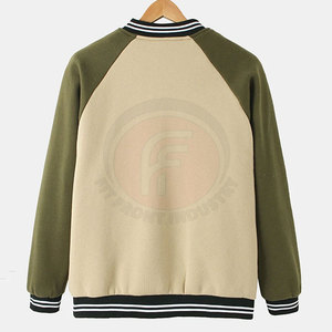 High Quality Eco-Friendly Breathable Men Varsity <b>Jacket</b> <b>with</b> <b>Fleece</b> <b>Lining</b> Designed to Keep You Warm Looking Sharp Winter Season - Product Image 2