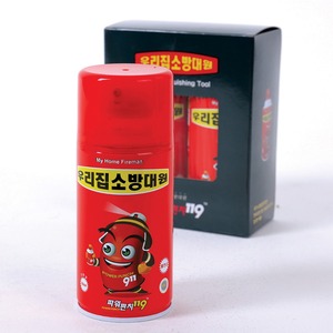 ระบบดับเพลิง NARA power punch 119 ชนิดสเปรย์น้ำยาอัดลม ขนาดกะทัดรัด เป็นมิตรกับสิ่งแวดล้อม สำหรับดับเพลิงประเภท A และ C เหมาะสำหรับสำนักงาน โรงแรม เพื่อความปลอดภัย - Product Image 1