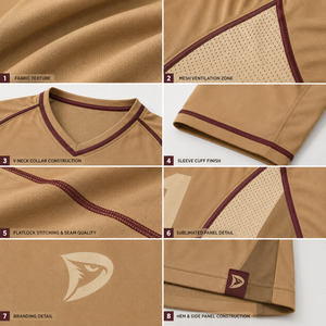เสื้อทีมกีฬาโพลีเอสเตอร์แห้งเร็วแบบซับลิเมชั่นสั่งทำหมายเลข 21 รุ่น Ultimate Disc Jersey ขายส่ง - Product Image 6