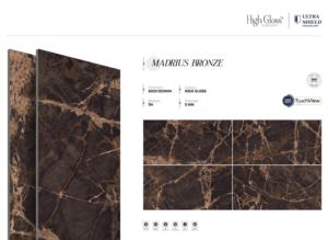 กระเบื้องพอร์ซเลนเคลือบเงาคุณภาพสูง ขนาด 800x1600 1200x1800 750x1500 มม. ออกแบบมาเพื่อเพิ่มความโดดเด่นให้กับการตกแต่งภายในสไตล์ร่วมสมัยด้วยความเงางามระดับพรีเมียม - Product Image 5