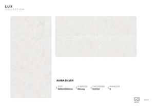 กระเบื้องพอร์ซเลนเคลือบเงา Celestial Reflect ขนาด 600x1200 มม. 60x120 ซม. 24x48 นิ้ว สำหรับปูพื้นและตกแต่งผนัง - Product Image 3