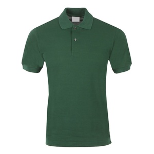 Eco-Friendly Yarn Dyed 100% Organic Cotton Knitted <b>Half</b> Sleeve <b>Button</b> Front Casual Solid Men Solid Color Breathable Polo <b>Shirt</b> - Product Image 6