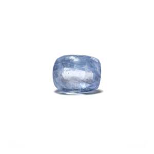 Loose 6.9 Carat Sky Blue Sapphire Gemstone-Excellent Diamond Cut 11mm X 20mm for Fine Jewelry - Product Image 1