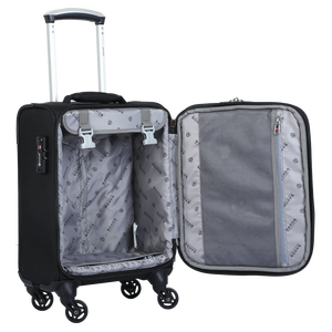 Travelling Outdoor Travel <b>Smart</b> Suitcase High Quality Polyester <b>Lock</b> Drawbar Fixed Casters OEM Service Vietnam Manufacturer - Product Image 5