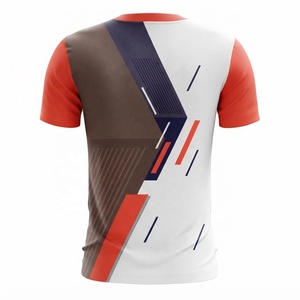 เสื้อยืดซับลิเมชั่นทรงปกติ ผ้าโพลีเอสเตอร์/คอตตอน ระบายอากาศได้ดี น้ำหนัก 220 กรัม เสื้อยืดลำลองฤดูร้อน คุณภาพสูง แขนสั้น - Product Image 2