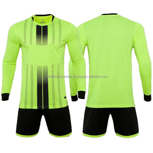 Ensemble de vêtements de football pour adultes personnalisés Kits de football Camisa De Time imprimés par transfert de chaleur maillot personnalisé - Product Image 6