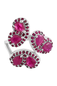 แหวนทับทิมเงินแท้ 92.5 รุ่น KLSR-11879 - Product Image 4