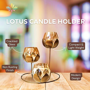 Molde de vela de boda romántico de diseño moderno, decoración del hogar, candelabro de Metal dorado en hierro, soporte de vela con diseño de flores - Product Image 2