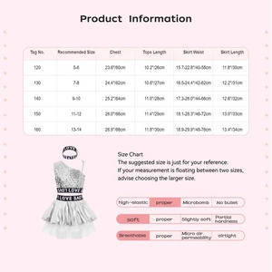 Conjunto de Disfraz de Baile Hip-Hop y Jazz para Niñas, con Chaleco y Falda Tutú Metálica, para Actuaciones, Fiestas, Baile Callejero y Animación - Product Image 6