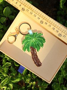 ALI FASHION ART Customized Hand-Woven Embroidery Eco-Friendly Felt Fruit Pattern Carabiner Keychain <b>Bag</b> <b>Charm</b> Model AFA-01 - Product Image 5