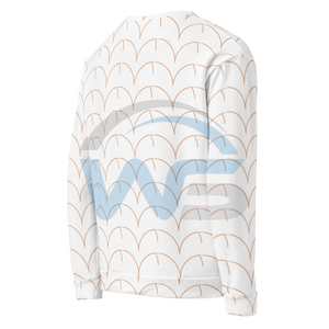 Sweat-shirt unisexe d'hiver écologique à col rond avec logo sur le devant, en polyester/coton, à manches longues, pour un usage décontracté - Product Image 5
