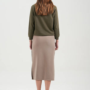 เสื้อสเวตเชิ้ตแขนยาวพิมพ์ลายลำลอง เสื้อคลุมผู้หญิงทรงโอเวอร์ไซส์ เสื้อกีฬาคุณภาพสูง เสื้อสเวตเชิ้ตผ้าฝ้ายสำหรับผู้หญิง - Product Image 5