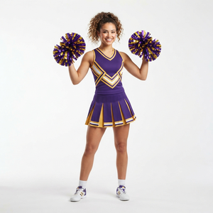 Tenues d'équipe professionnelles à prix de gros OEM, ajustement parfait, vêtements pour athlètes, uniformes de cheerleading pour femmes, haute qualité - Product Image 4