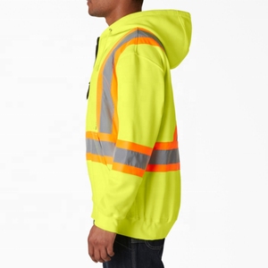 Sudadera Reflectante de Alta Visibilidad, Ropa de Trabajo de Seguridad, Logotipo Personalizado, Uniforme, Tejido Transpirable y Duradero, Construcción, Almacén, Transporte, Aire Libre - Product Image 3