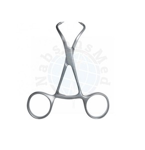 Pinza de reducción ósea NABSONS MED de acero inoxidable, instrumento quirúrgico ortopédico manual para reducción de fracturas y alineación ósea - Product Image 3