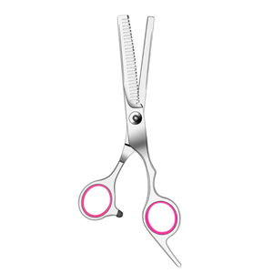 Ensemble de ciseaux de coiffure professionnels en acier inoxydable pour salon de coiffure / Nouveauté, prix de gros pour ciseaux de barbier - Product Image 3