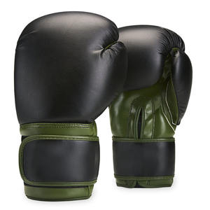 Guantes de Boxeo Profesionales de Cuero, Ligeros, de Dedo Completo, que Absorben la Humedad, Cómodos, Más Vendidos para Adultos - Product Image 1