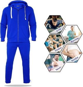 Customized High Quality Unisex Tracksuit 2-Piece Thick <b>Fleece</b> Breathable Hooded Sweatsuit Set Casual Outfit Jogger Sportswear - Product Image 5