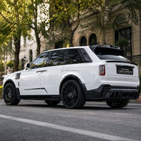 Kit carrosserie style MSY 2025 pour Rolls Royce Cullinan 18-23, capot en fibre de carbone forgée, pare-chocs, ensemble de phares