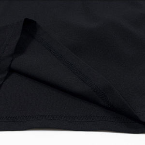 Maillots de sport personnalisés imprimés antibactériens 100% polyester, uniformes de tennis de table, maillots de badminton à blocs de couleur pour hommes - Product Image 5