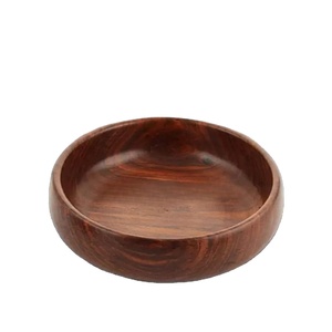 ชามเสิร์ฟไม้มะม่วงคุณภาพระดับพรีเมียมอุปกรณ์ทานอาหารค่ำทำจากไม้ทำด้วยมือสำหรับร้านอาหารและโรงแรม-ขายส่ง - Product Image 2