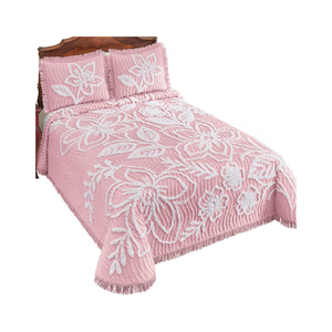 Elégant Nouvel Arrivage Floral Cosy Brodé 100% Coton Lit Complet Idéal Pour Tout Décor De Chambre Disponible En Plusieurs Tailles - Product Image 5